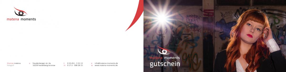 matena moments / gutschein